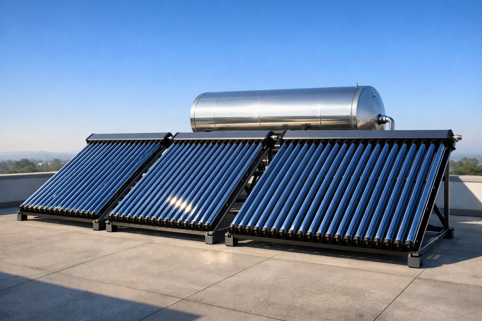 High-efficiency residential and commercial heat pump water heater system engineered by 4M Solar Solutions