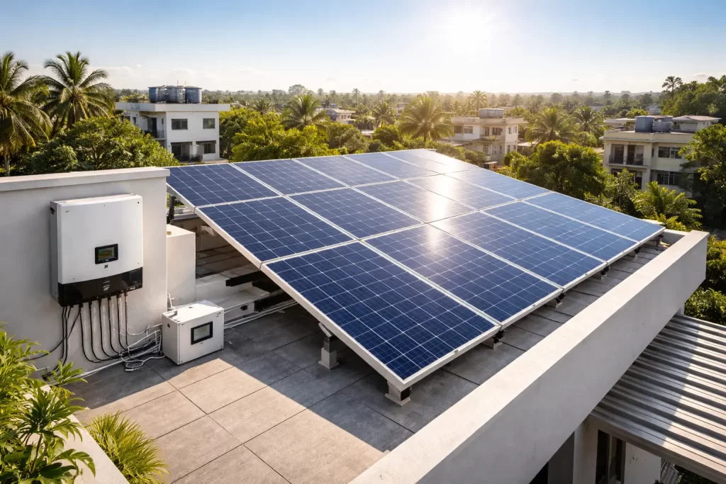 10kW Solar Power Plant