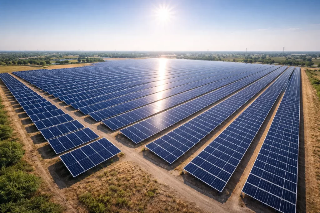 1MW Solar Power Plant