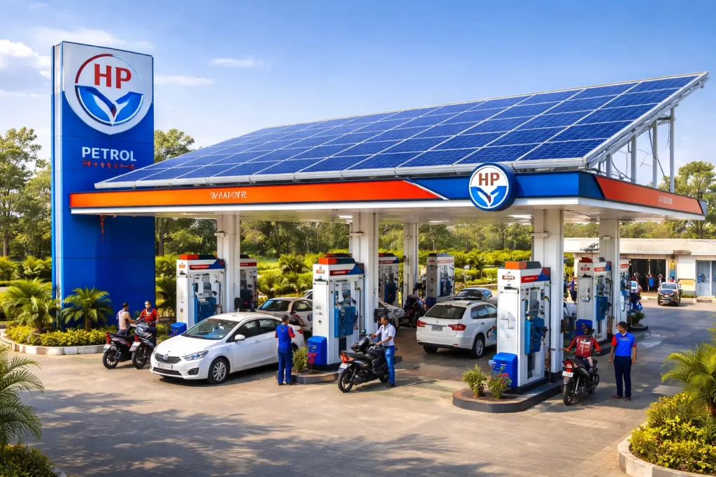 Petrol Bunk Solar Service